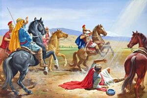 Jesus speaks-Saul transformed