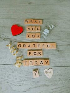 choose gratitude, not grumbling