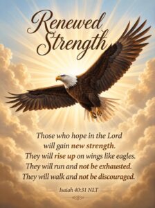 renewed strength