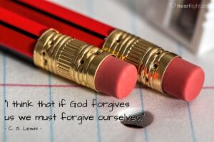 Forgiveness is for the offender too.